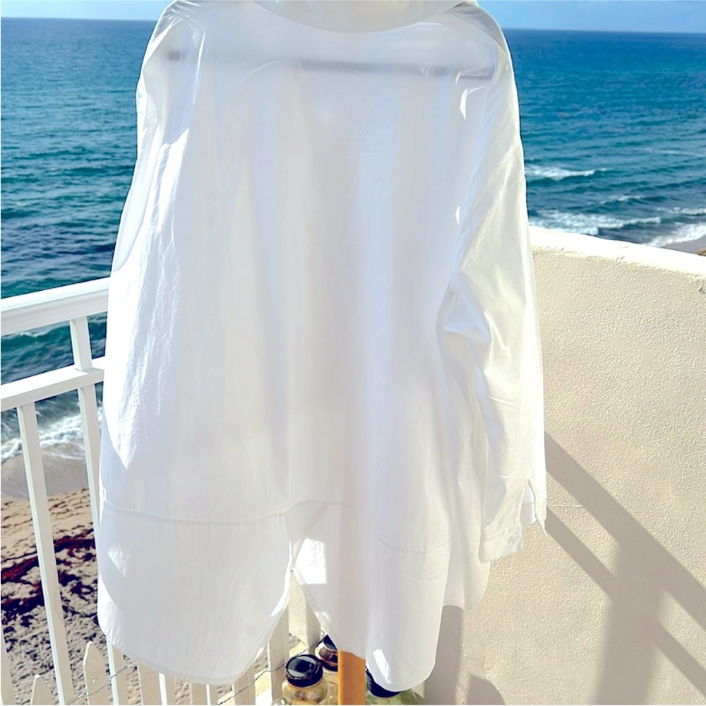 Sweetheart LOVE WHITE LONG SLEEVE SHIRT - Picture 4 of 8
